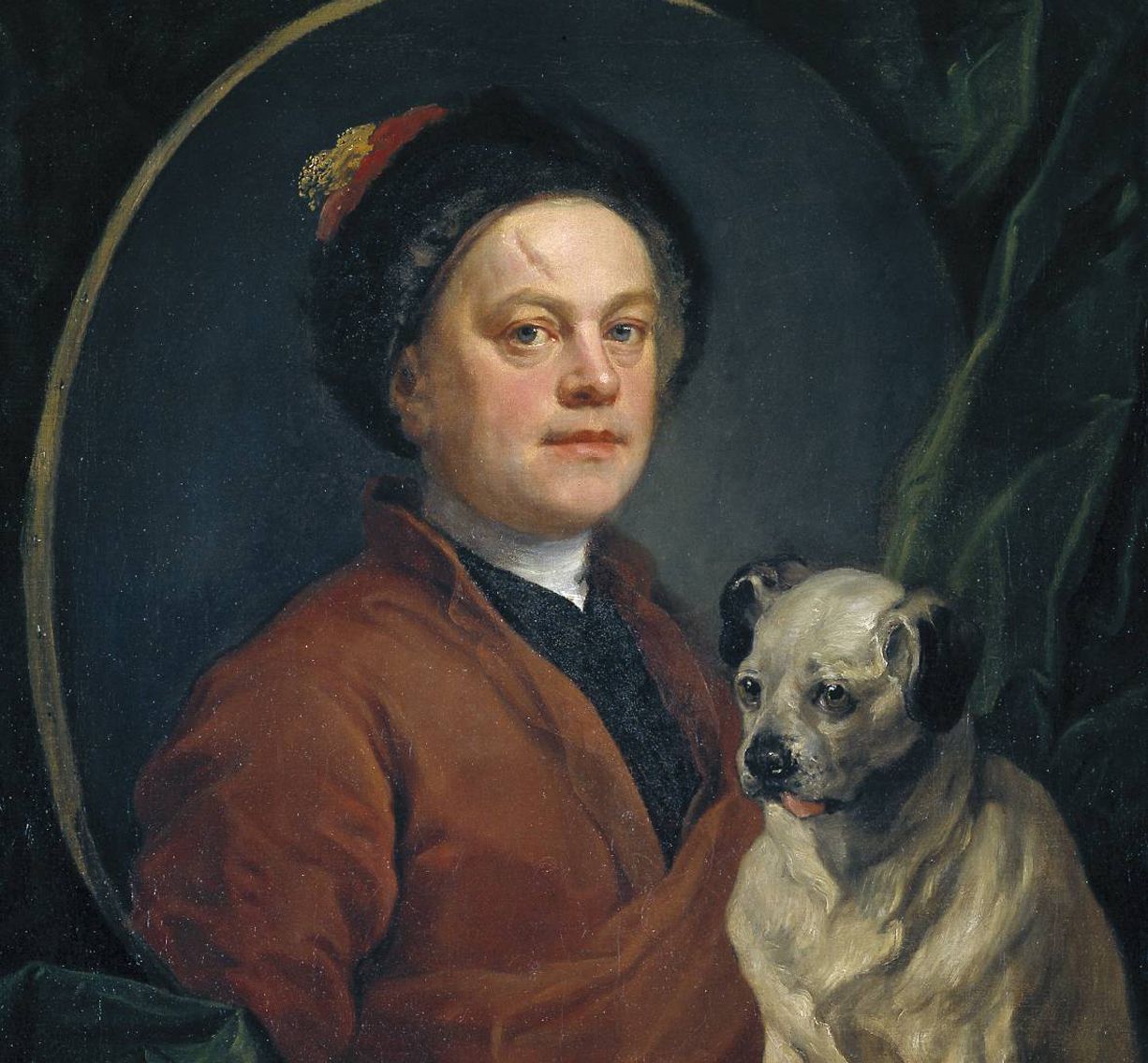 Hogarth the Puggy Painter